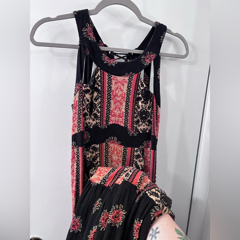 Free People Boho Patterned Maxi Dress - Picture 10 of 11